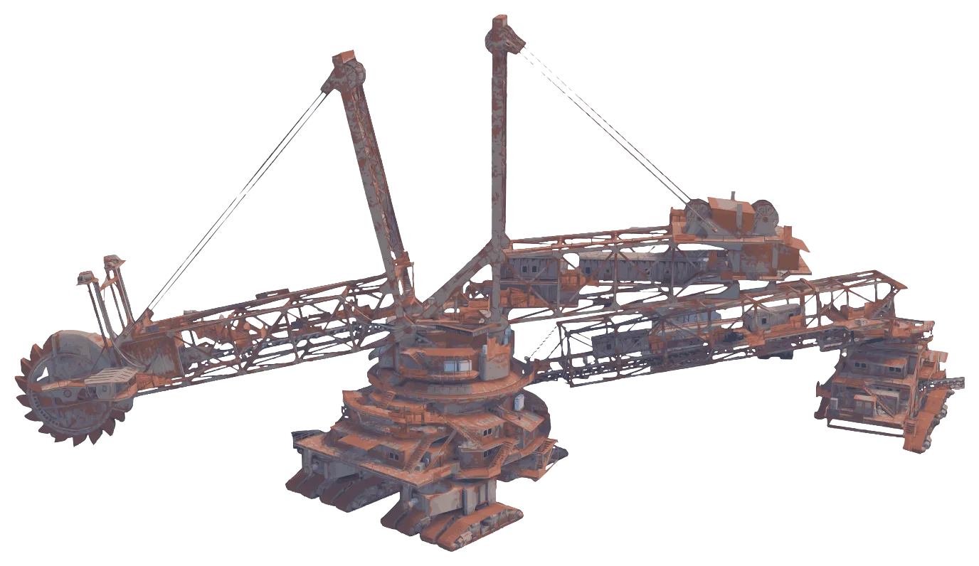 Giant Excavator Pit
