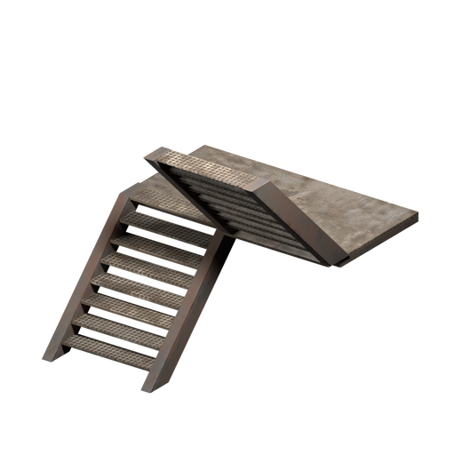 U Shaped Stairs, Metal