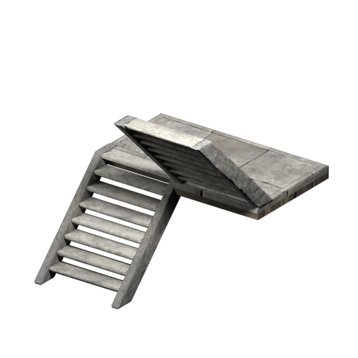 U Shaped Stairs, Stone