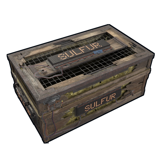 Sulfur Storage Box