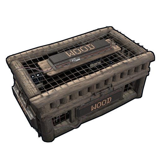 Wood Storage Box