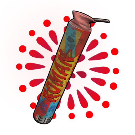 Red Roman Candle