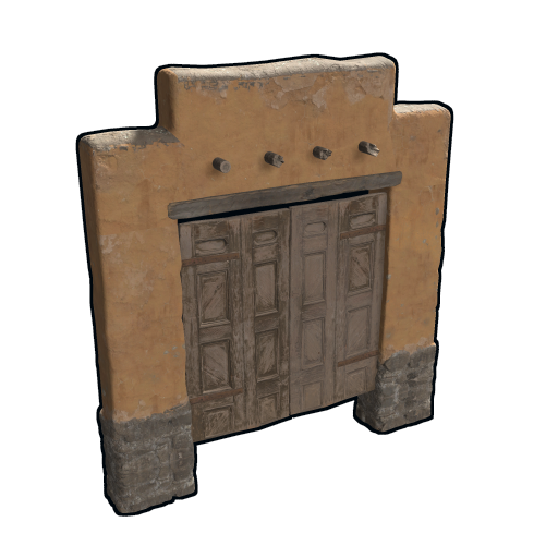 High External Adobe Gate