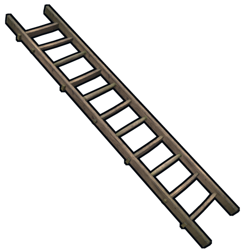 Wooden Boat Ladder