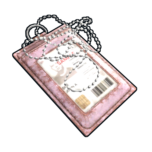 Lavender ID Tag