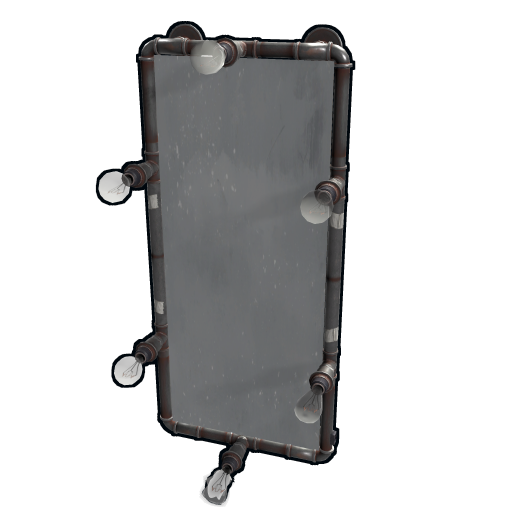 Light-Up Mirror Standing