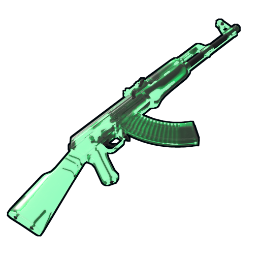 Crystal Assault Rifle Emerald