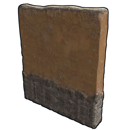 High External Adobe Wall