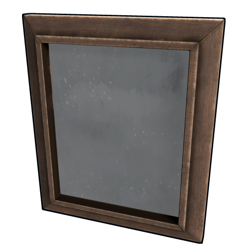 Wood Mirror Small