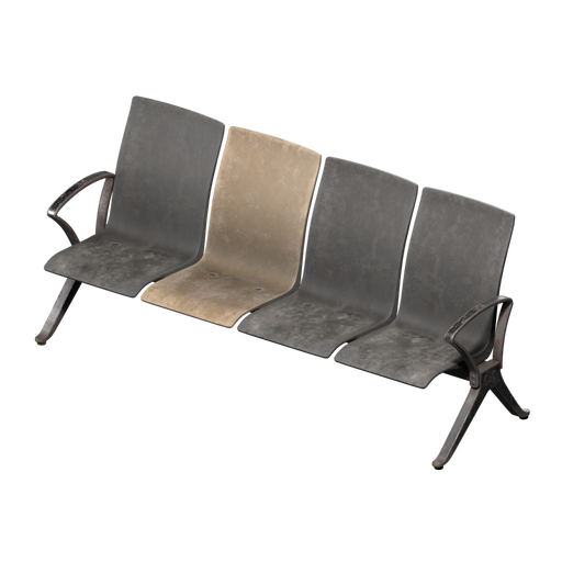Public Bench Chairs 300 Mountable