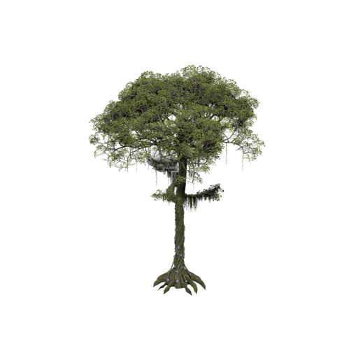 Vine Swinging Tree Prefab