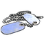 Blue Dog Tags