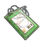 Green ID Tag