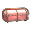 Red Industrial Wall Light