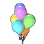 Clump of Latex Balloons