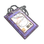 Purple ID Tag