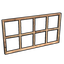 Wooden Window Bars